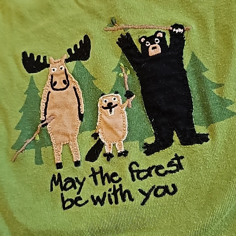 Banff "May The Forest Be With You" Bodysuits, 6-12m - Picture 4 of 8